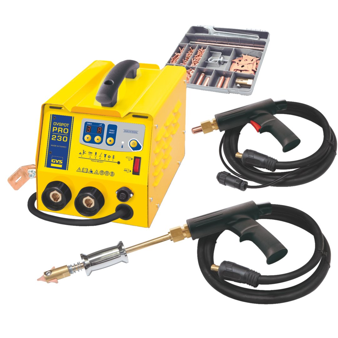 GYSPOT PRO 230 c  двумя многофункциональными пистолетами